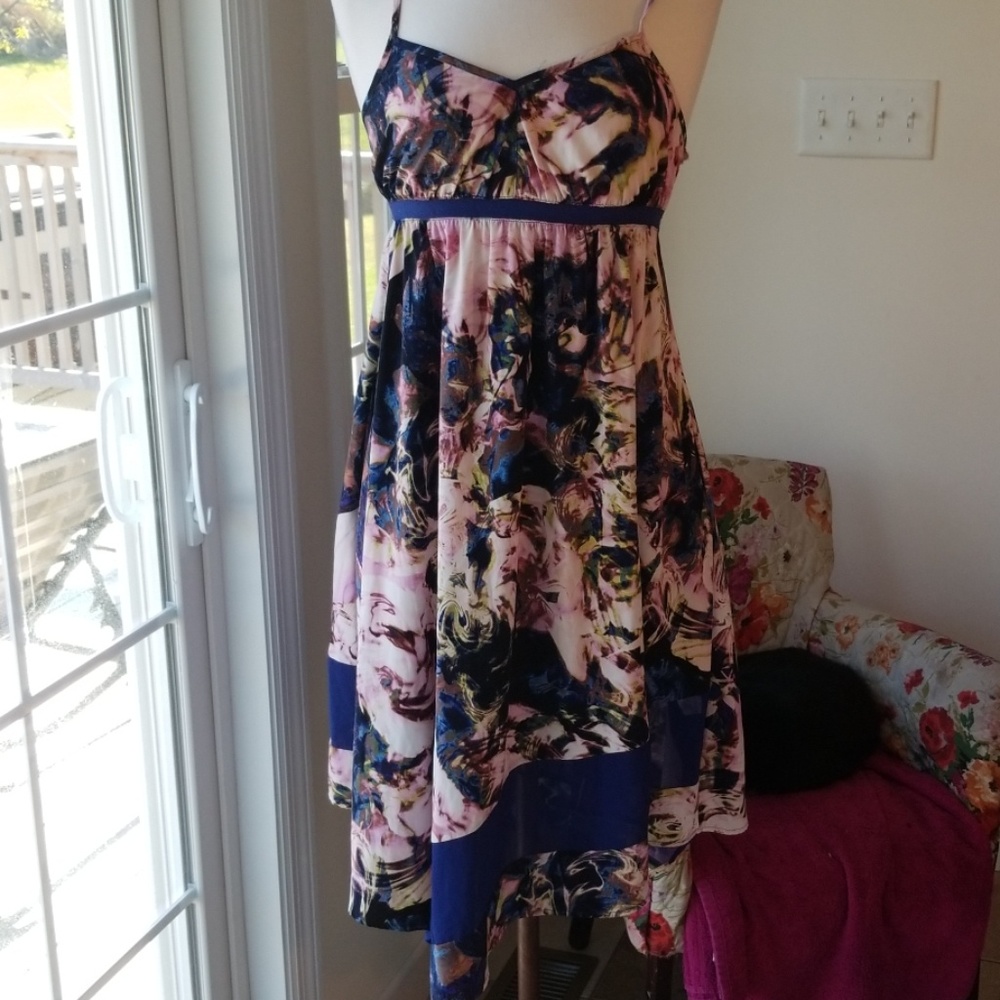 Simply Vera Vera Wang Asymmetrical Sun Dress - Picture 3 of 9